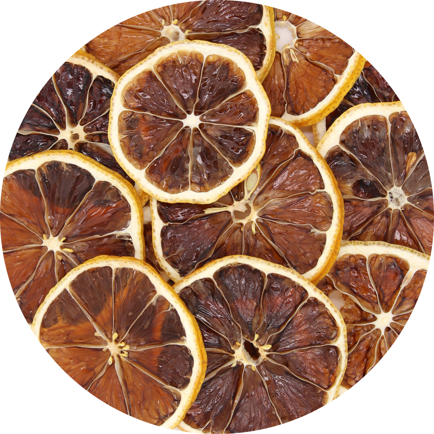 Interne - Citrons jaunes séchés